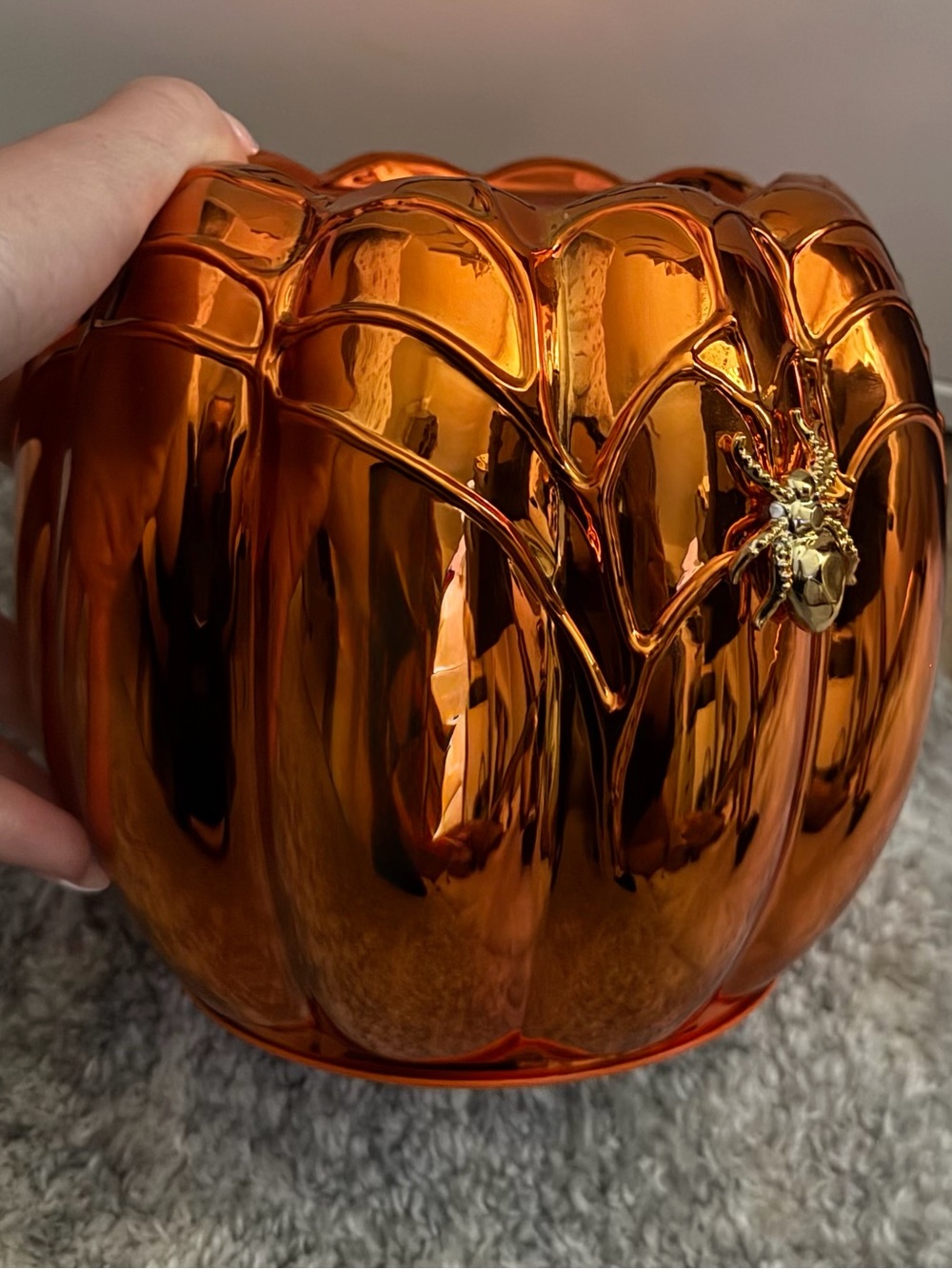 Bath & Body Halloween candle holder
